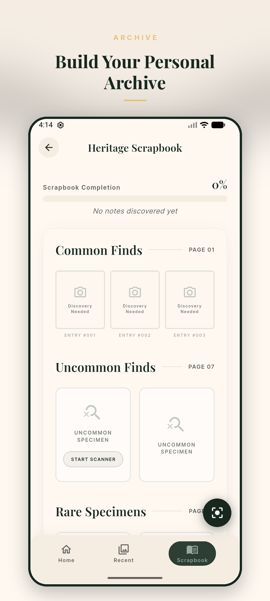 Build Your Personal Archive