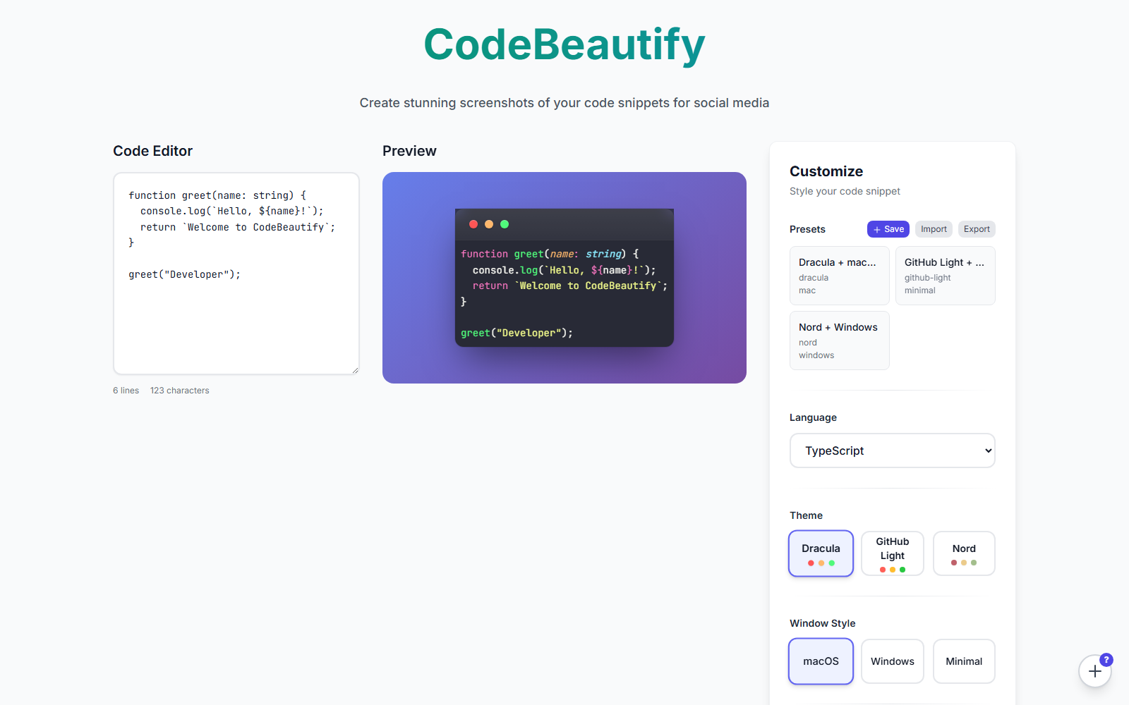 CodeBeautify
